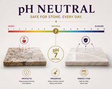 Load image into Gallery viewer, Easy Oxy is pH neutral — safe for stone every day, helps prevent etching and dullness