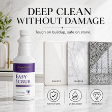 Load image into Gallery viewer, Easy Scrub deep cleaning cream — deep clean without damage; scratch-safe, pH-balanced and stone-safe on quartz, marble and granite