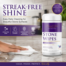 Load image into Gallery viewer, Easy daily cleaning for beautiful stone surfaces — removes dust, grease and fingerprints with no sticky residue