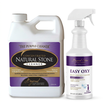 Load image into Gallery viewer, Floor &amp; Surface Care Kit with Natural Stone Cleaner Concentrate gallon and Easy Oxy 32 oz spray